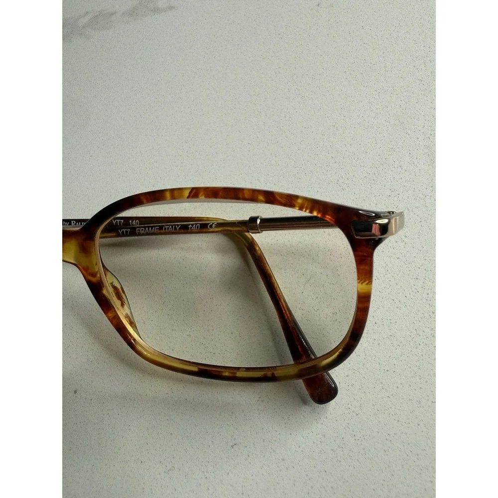 Vtg POLO Ralph Lauren 232 Classic Eyeglasses Italy Tortoise Retro YTZ 140